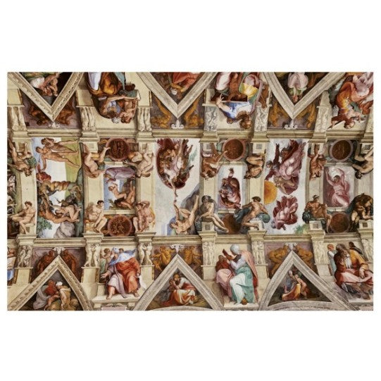 Puzzle Capela Sistina Miniature - Educa - 1000 Peças, caixa