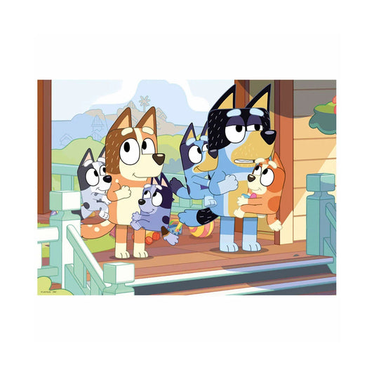 Puzzle Bluey em Madeira – Educa - 100 Peças