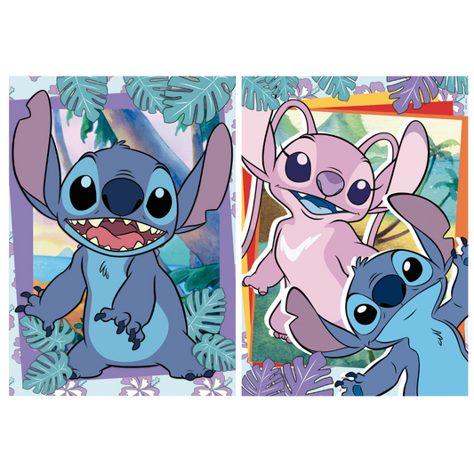 Puzzle Disney Stitch 2 em 1 – Educa - 2x500 Peças