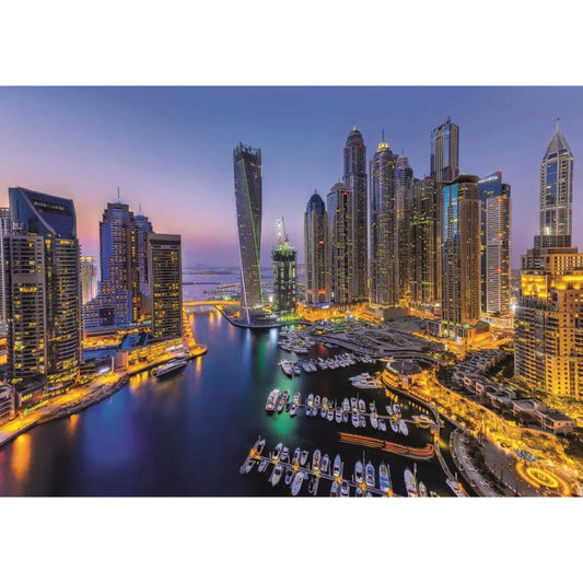 Puzzle Dubai Marina – Clementoni - 1000 peças