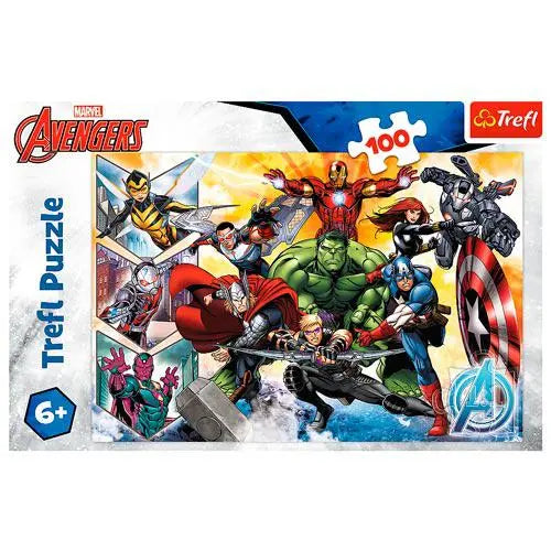 Puzzle Marvel Avengers- 100 Peças