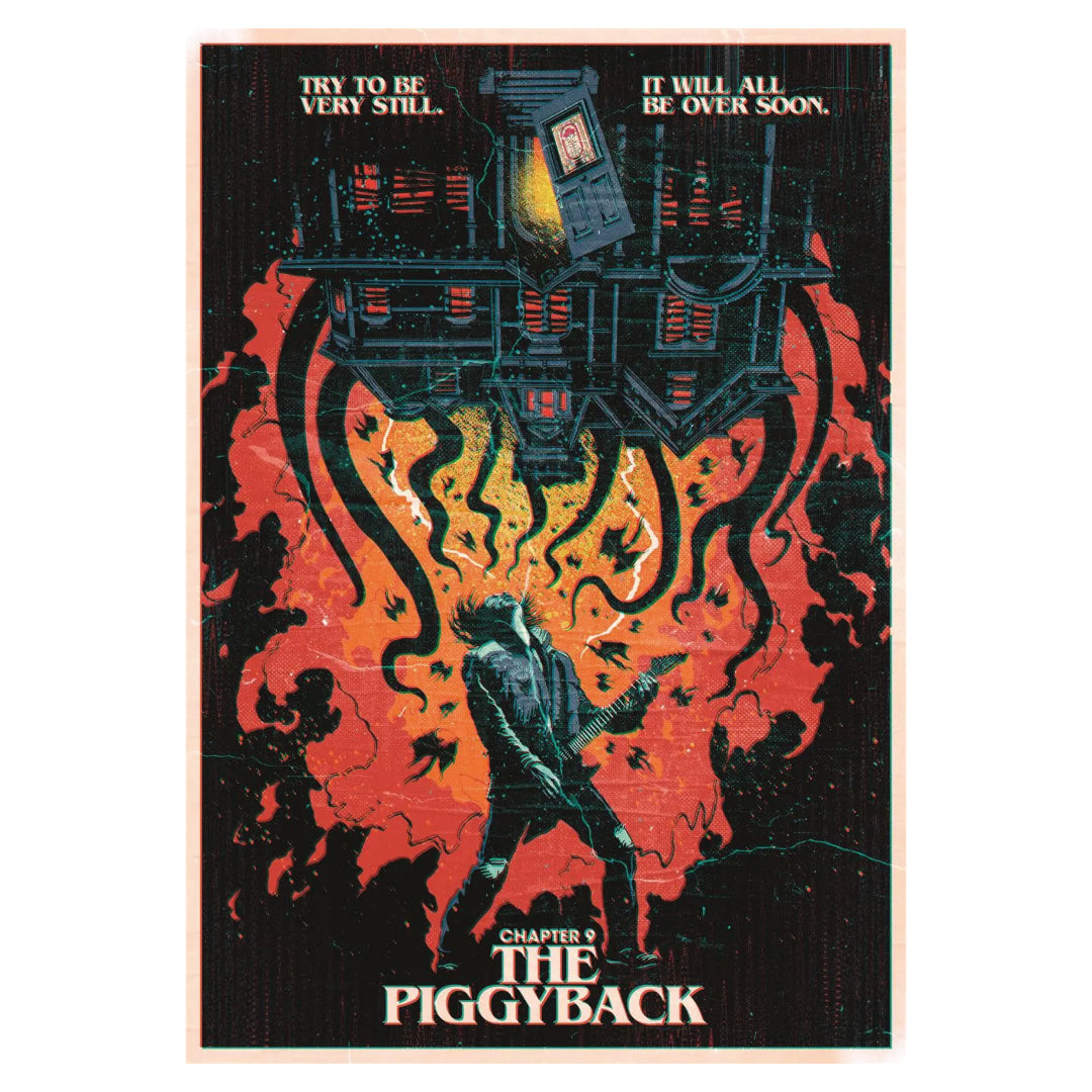 Puzzle Stranger Things The Piggyback + Poster – Clementoni - 1000 peças