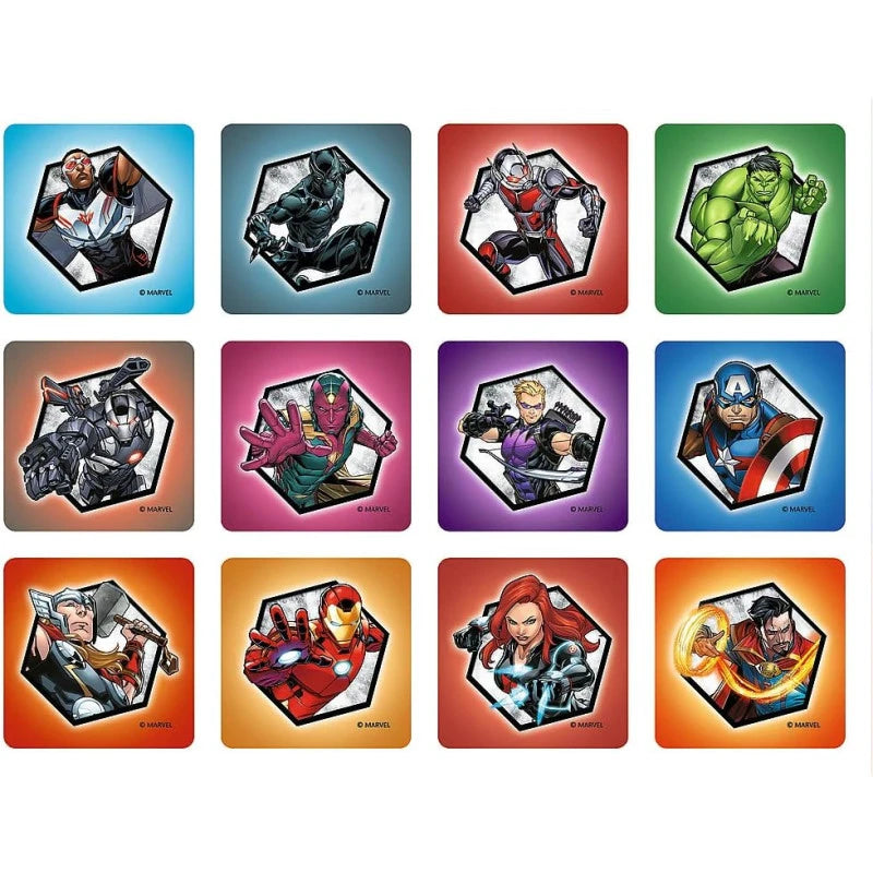Puzzle Marvel Avengers 2 em 1 “Heróis em Ação” - 30+48 Peças