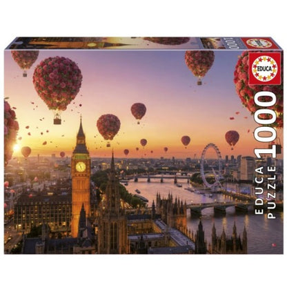 Puzzle Londres em Flor - Educa - 1000 Peças