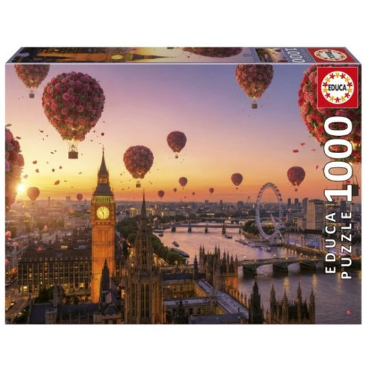 Puzzle Londres em Flor - Educa - 1000 Peças