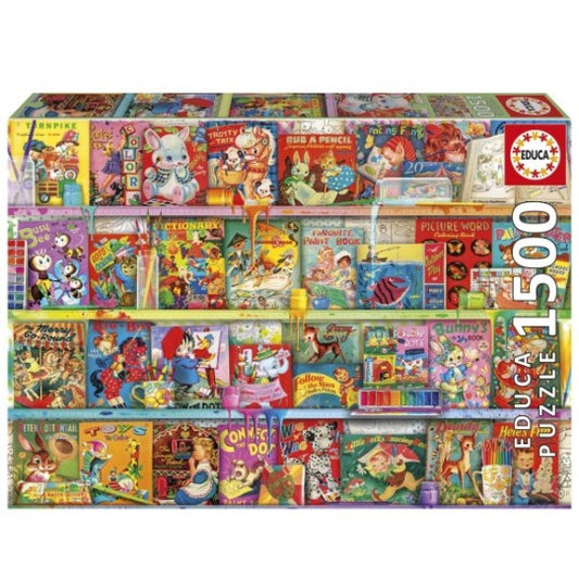 Puzzle O Recanto dos Caderninhos Kitsch - Educa - 1500 Peças