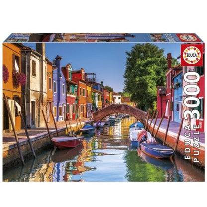 Puzzle Burano, Itália - Educa - 3000 Peças