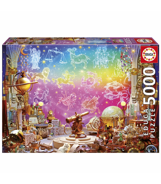 Puzzle Astrologia - Educa - 5000 Peças, caixa