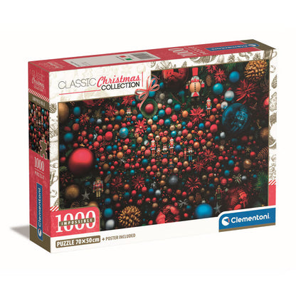 Clementoni puzzle 1000 pçs impossible Natal