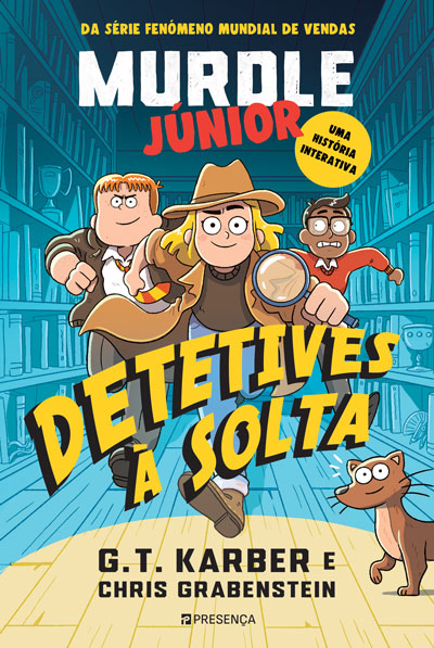 Livro Murdle Júnior #3 - Detetives à Solta de G. T. Karber e Chris Grabenstein, capa