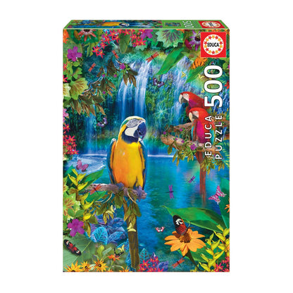 Puzzle Araras Tropicais – Educa - 500 peças