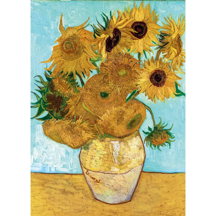 Puzzle Clementoni 1000 pçs Van Gogh Sunflowers
