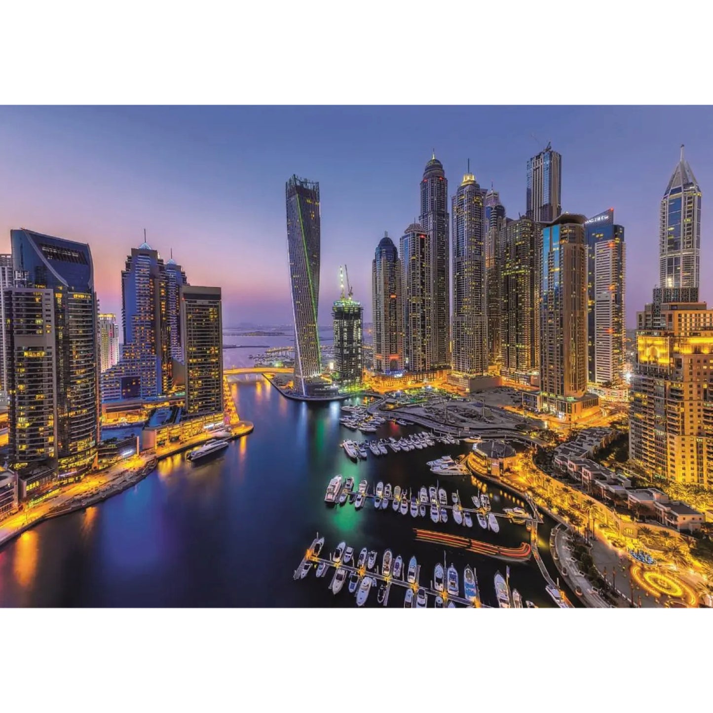 Puzzle Dubai Marina – Clementoni - 1000 peças