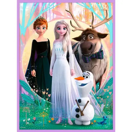 Puzzle Disney Frozen 2 em 1 “Princesas” - 30 + 48 Peças