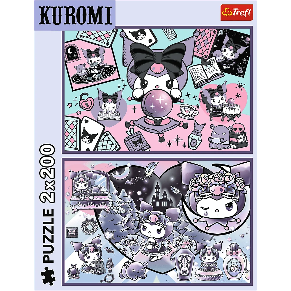 Puzzle Kuromi - Trefl - 2 x 200 peças