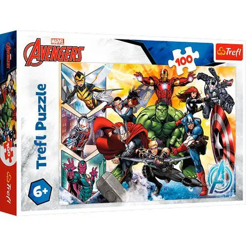 Puzzle Marvel Avengers- 100 Peças