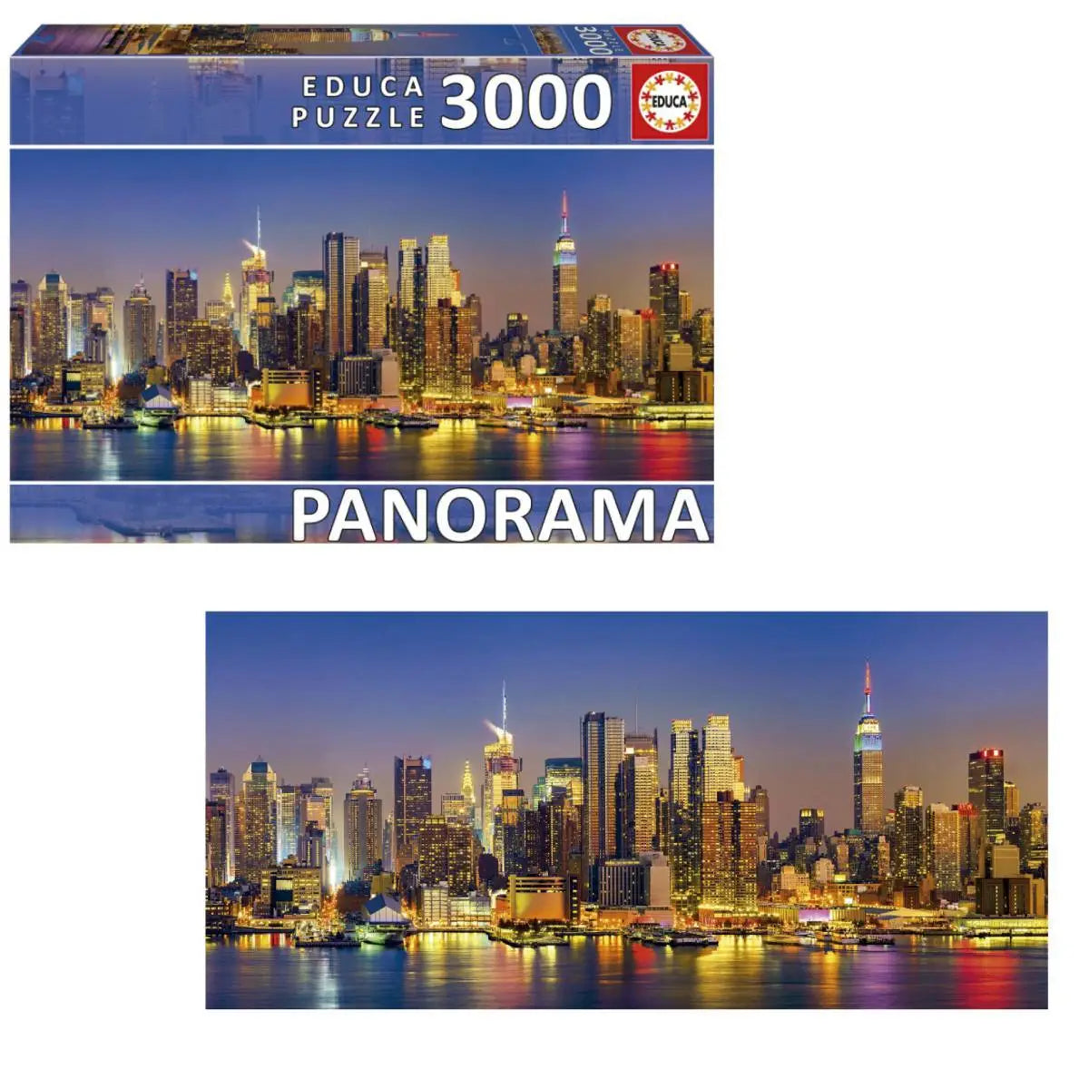 Puzzle Nova Iorque à Noite – Educa - 3000 peças