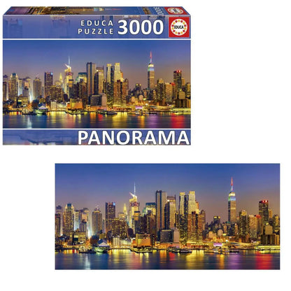 Puzzle Nova Iorque à Noite – Educa - 3000 peças