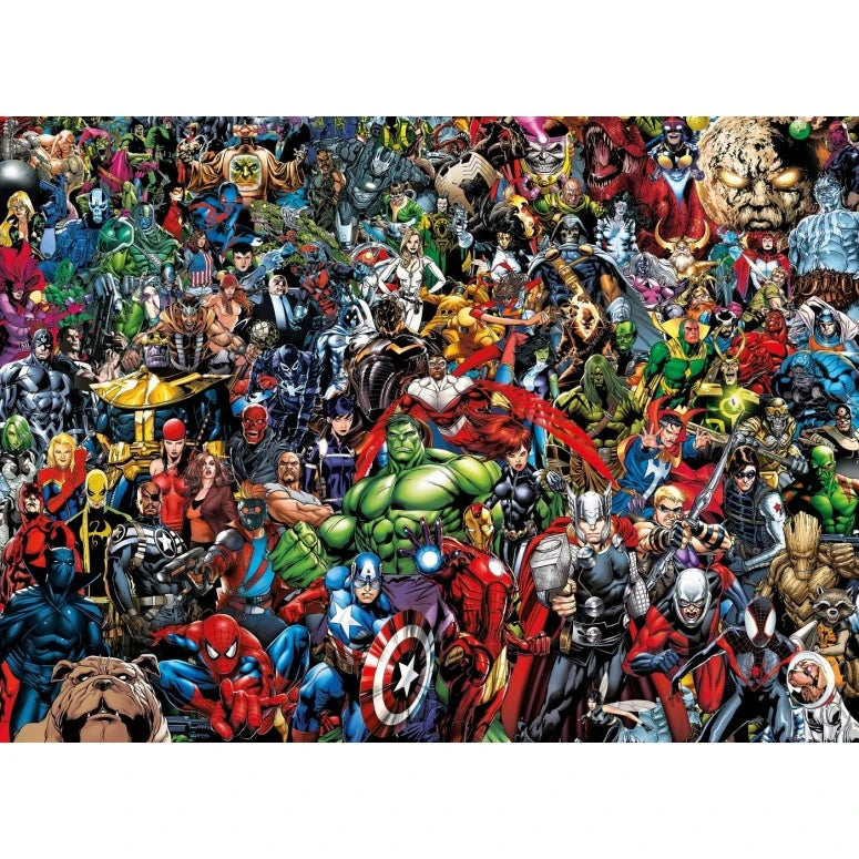 Puzzle Marvel “Impossible” – Clementoni - 1000 Peças