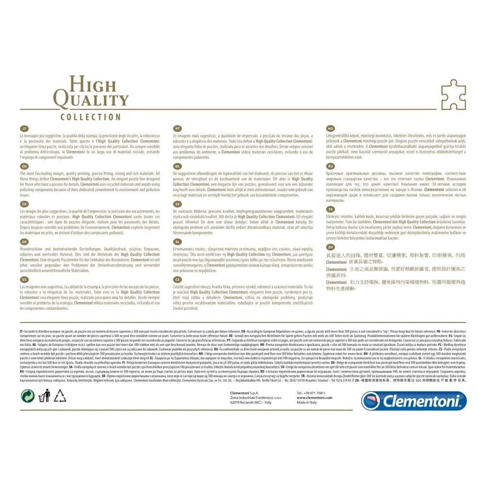 Puzzle Marvel “Impossible” – Clementoni - 1000 Peças