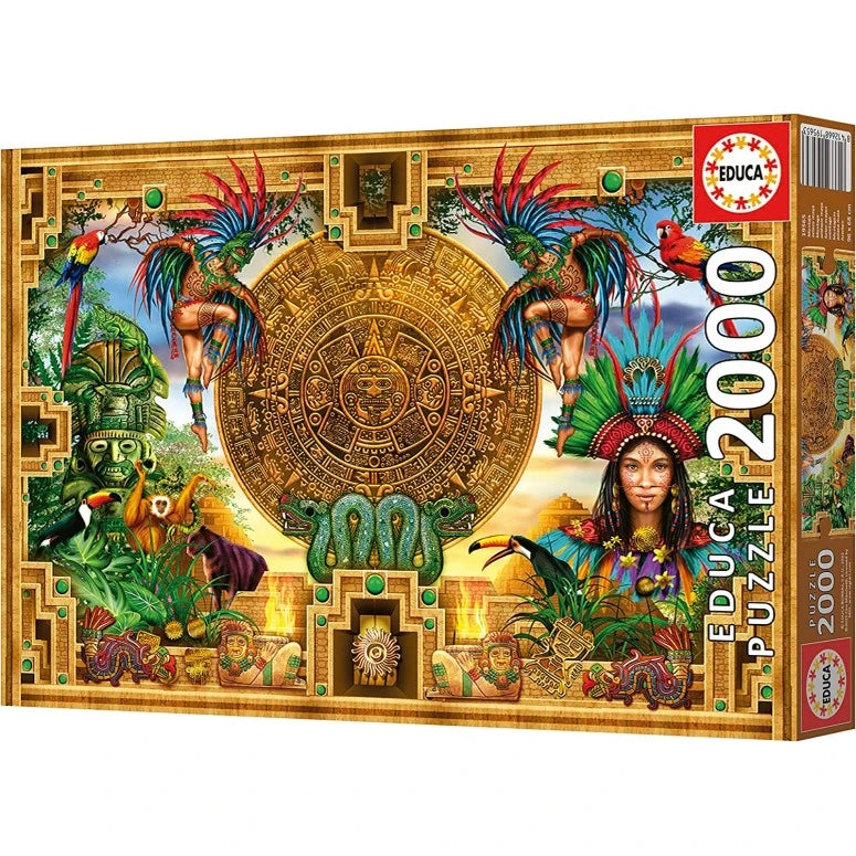 Puzzle Civilização Asteca – Educa - 2000 peças