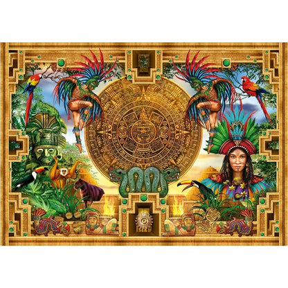 Puzzle Civilização Asteca – Educa - 2000 peças